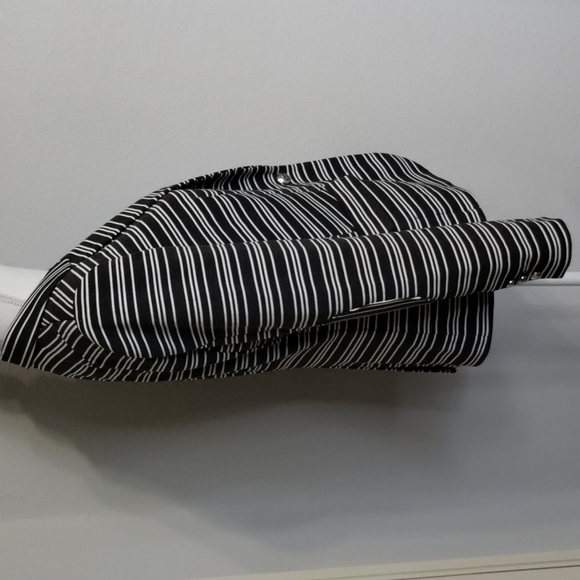 Tommy Hilfiger Blazer Size 10 Black White Stripe NWT - Picture 6 of 12